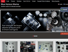 Tablet Screenshot of bhmarine.com